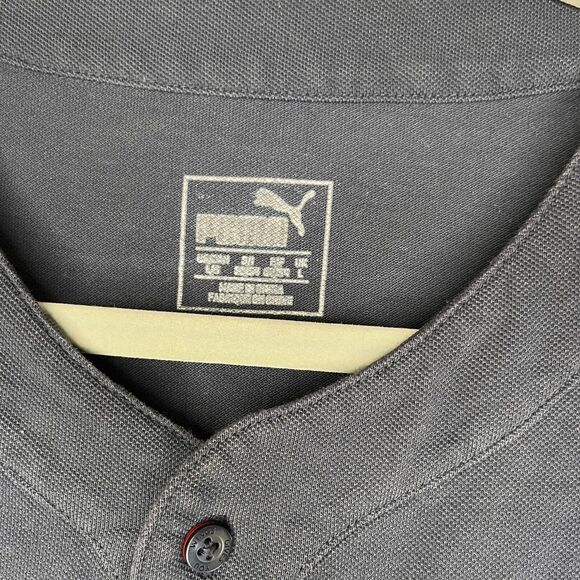 Puma Red Bull Racing Blue Button Down Baseball Jersey size large - Picture 4 of 8